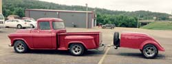 GARY GEORGE'S ROADSTER TRAILER