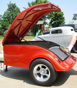 JOHN DELAUGHTER'S FINISHED ROADSTER TRAILER