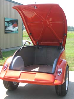 JOHN DELAUGHTER'S FINISHED ROADSTER TRAILER