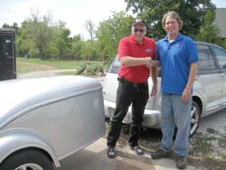 TONY PEARSON'S FINISHED ROADSTER TRAILER