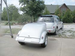 TONY PEARSON'S FINISHED ROADSTER TRAILER